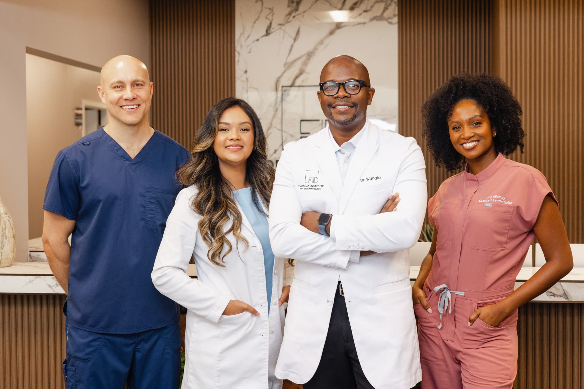 Board-certified dermatology providers of Florida Institute of Dermatology